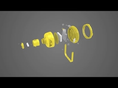 এইচআরজে সিরিজ জরুরী এলইডি লাইট ফিটিং বিপজ্জনক অবস্থান পুনরায় চার্জযোগ্য 30W 60W